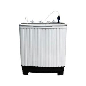 Von Twin Tub Washing Machine, White – 8KG (VWM-08AHK )