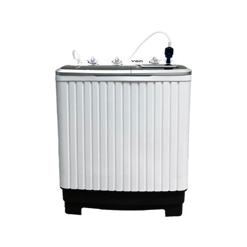 Von Twin Tub Washing Machine, White – 8KG (VWM-08AHK )