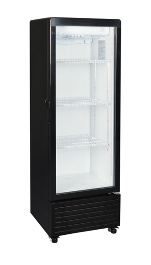 VON HOTPOINT VERTICAL COOLER 150L BLACK (VZC15DXK )