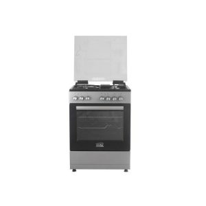 SIMFER Cooker 3 Gas + 1 Electric - F6314SERBG Black Top Inox Grey