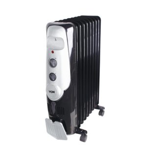 Von Hotpoint 2KW Oil Filled Radiator Heater, 9 Fins(VSHC2090K)