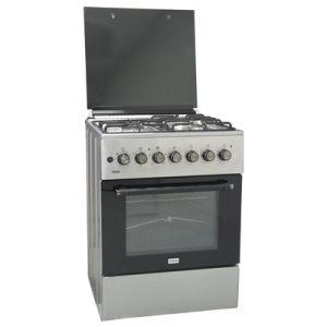 MIKA (MST6131HI/TR4) 60cm X 60cm,3 + 1, STANDING COOKERS Half Inox