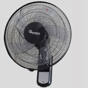 Ramtons BLACK WALL FAN 16in 3 SPEED – (RM/676)