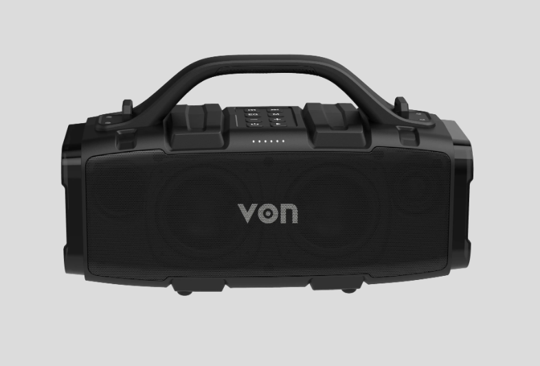 Von VPS50X5LEK Bluetooth Portable Party Speaker IPX5 50W – Black