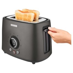 Sencor Double Slice ELECTRIC Toaster, 1000 Watt (STS 6058BK)