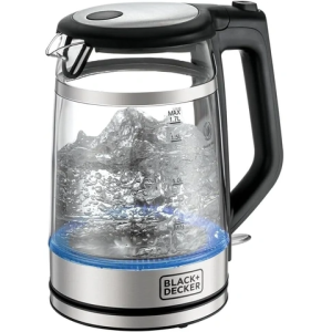 Black & Decker Cordless Kettle, 1.7L – Glass(GK220-B5)