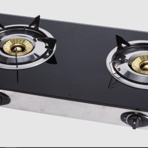Von Table Top 2 Brass Burner – Glass(VCT2BWGG)