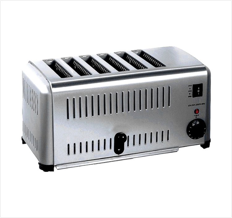 CATERINA 6 slot toaster (CT/126 )