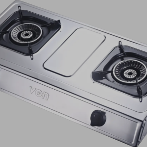 Von VCT2XWGX Table Top Dual Burner – Stainless Steel