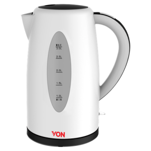 VON Hotpoint Cordless Kettle 3L 2200w(VSKL03BNW)