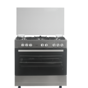 on Cooker 5 Gas – Cast Iron WOK Semi Inox (VCF965071FSX)