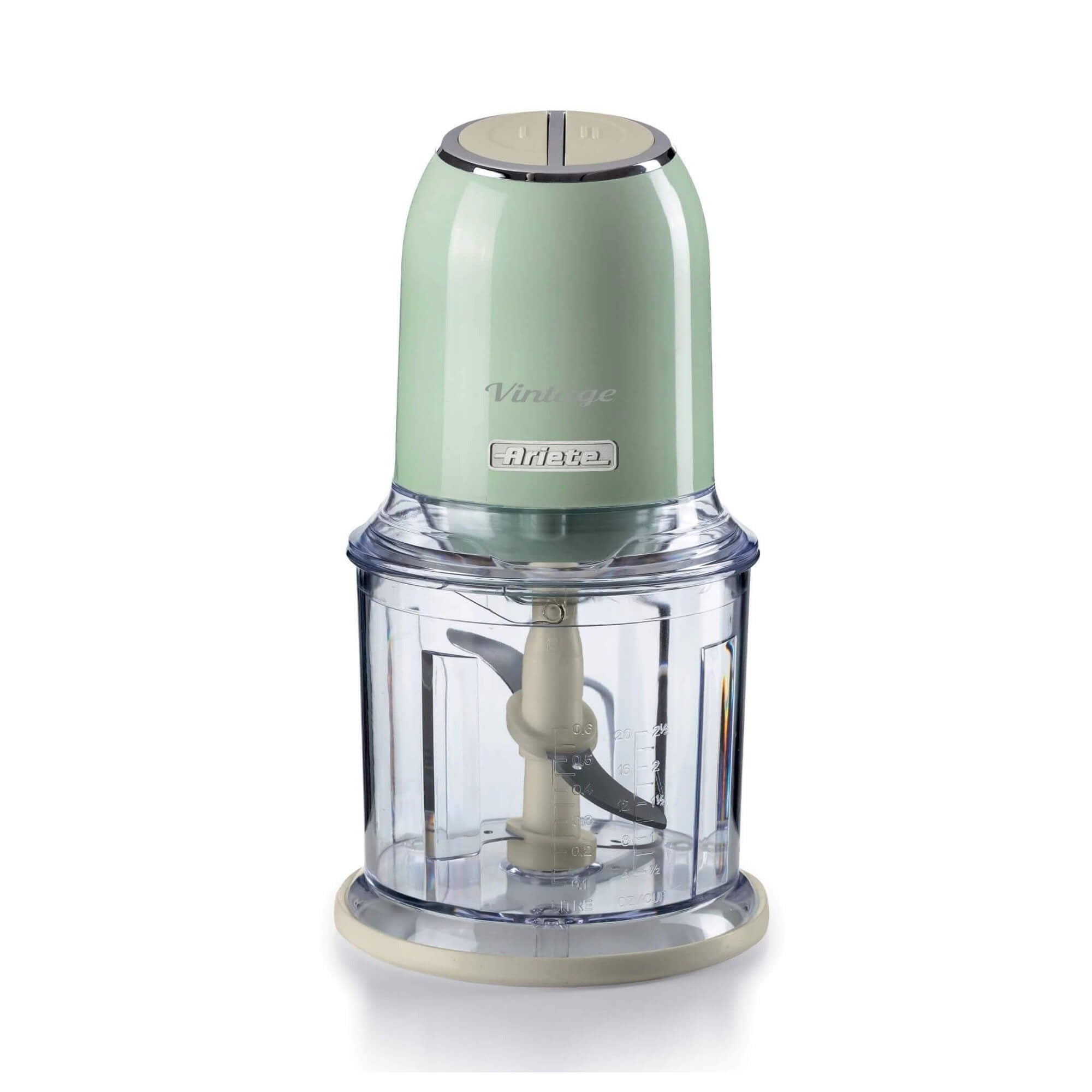 ARIETE Vintage Food Chopper - 400W, Green