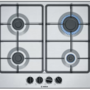 Bosch PGP6B5B60 4 Gas Stainless Steel Hob - 60CM