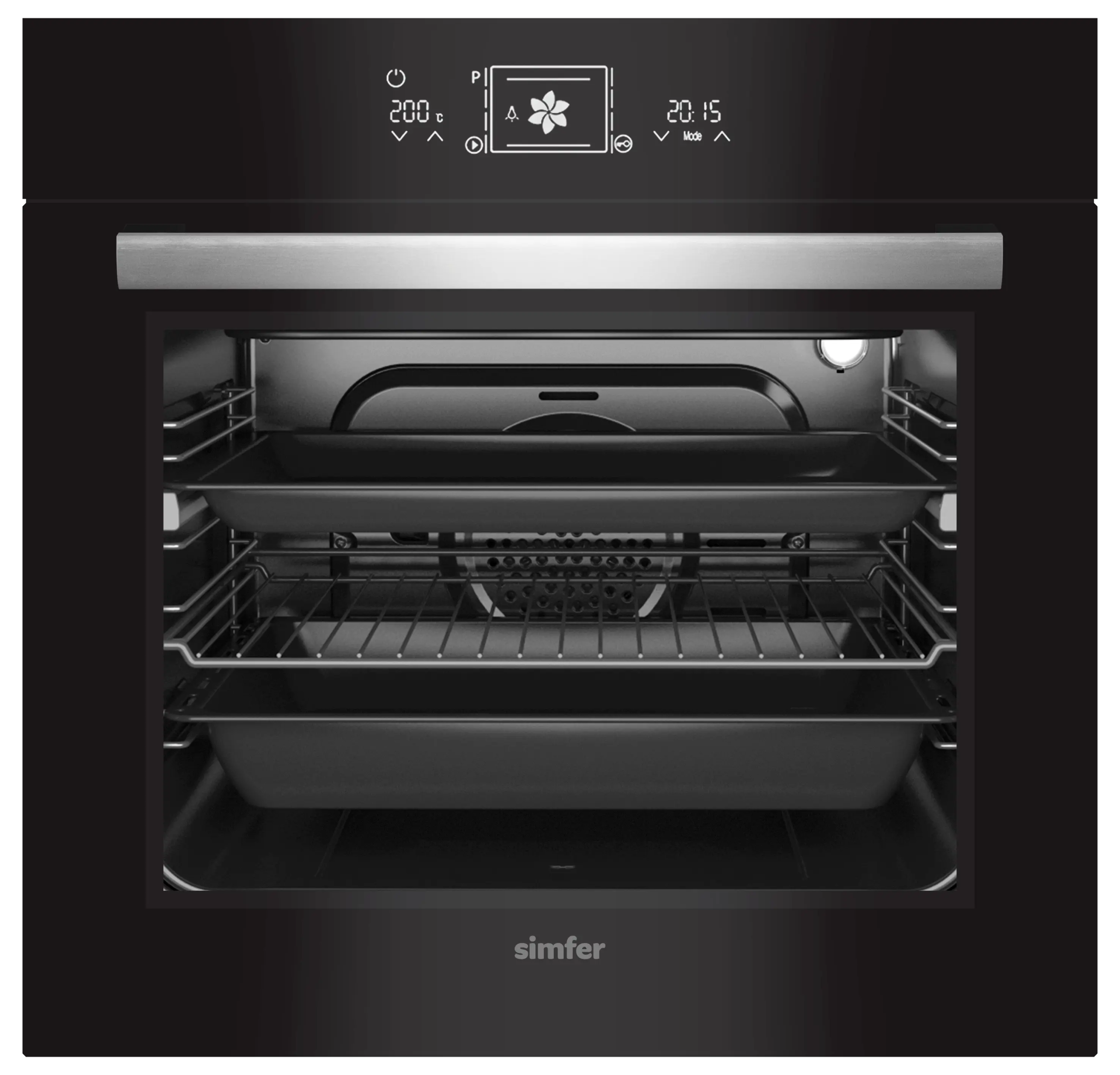 Simfer B6510SERSP Built-in Oven, 60CM - Glass