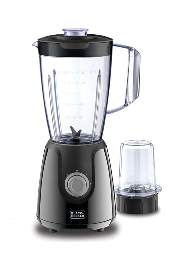 BLACK+DECKER BX4130-B5 Blender with Grinder, 1.5L - 400W