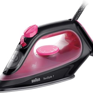 Braun SI1070PU Steam iron 2000W - Pink/ Black