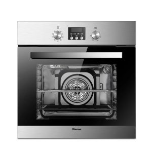 Hisense HBO60103 Built In Oven 60cm 8 Funtions, 61L - Stainless Steel