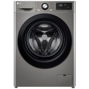 LG F4R3VYG6P Front Load Washing Machine, 9KG - AI DD Technology, Steam Technology