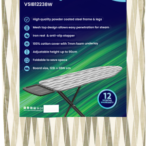 Von Ironing Board -122 x 38 cm (VSIB12238W)