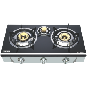SOLSTAR TABLE TOP COOKER 3 BURNERS(GBG3SS)