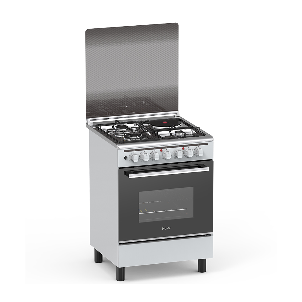 Haier 3Gas + 1Electric 60X60 Cooker with Electric Oven – HCR2031EES