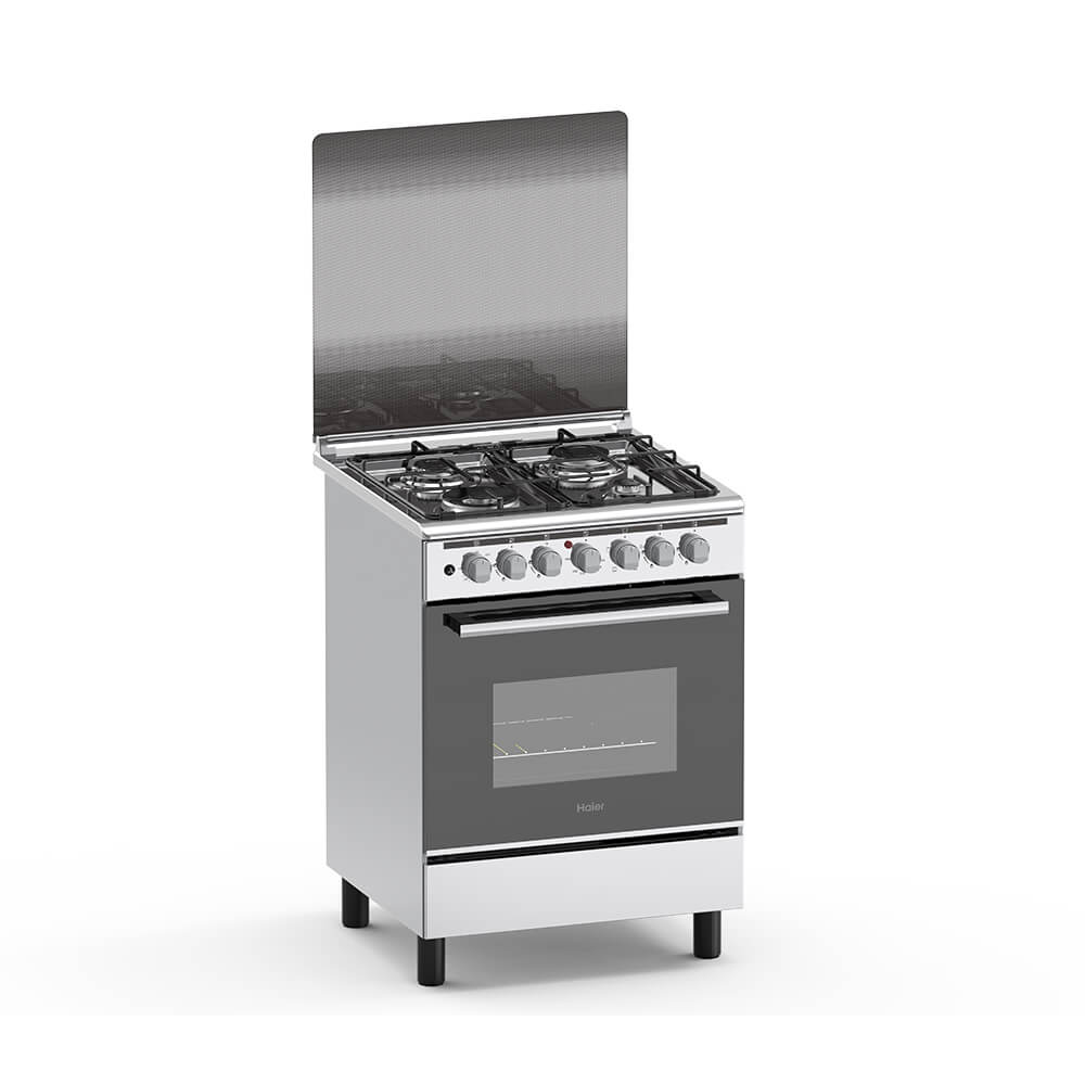 Haier 4 Gas 60X60 Cooker with Electric Oven – HCR2040EES
