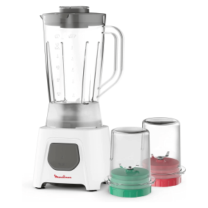 MOULINEX 450W,1.5 LTR BLENDER + GRINDER(LM2B3127)