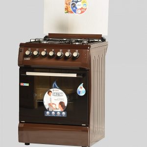 SOLSTAR 60CM, 3 GAS +1 Hotplate COOKERS (SO631DERATBRBSS)BROWN