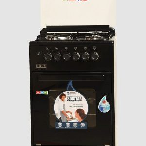SOLSTAR 3 GAS + 1 ELECTRIC COOKERS (SO531DERBKBSS)BLACK