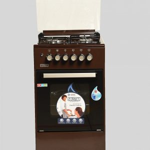 SOLSTAR 3 GAS + 1 ELECTRIC COOKERS (SO531DERBRBSS)BROWN