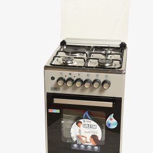 SOLSTAR 3 GAS + 1 ELECTRIC COOKERS (SO531DERINBSS)INOX