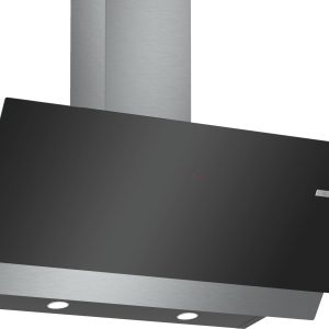 Bosch DWK96AJ60M Wall-Mounted Built in Hood, 90cm - Black