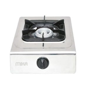 MIKA Gas Stove, Stainless Steel, Single Burner, Inox