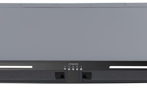 MIKA Under Cabinet Recessed Hood, 90cm, 800 m³/h, Button Control, Black
