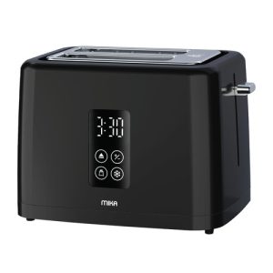 MIKA Toaster, 2 Slice, Digital, Black