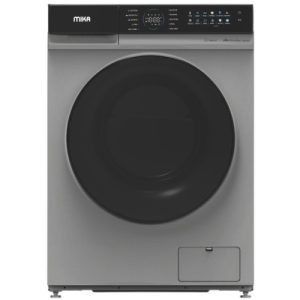 Mika Washing Machine, 12kg, INVERTER Motor, Front Load, Dark silver