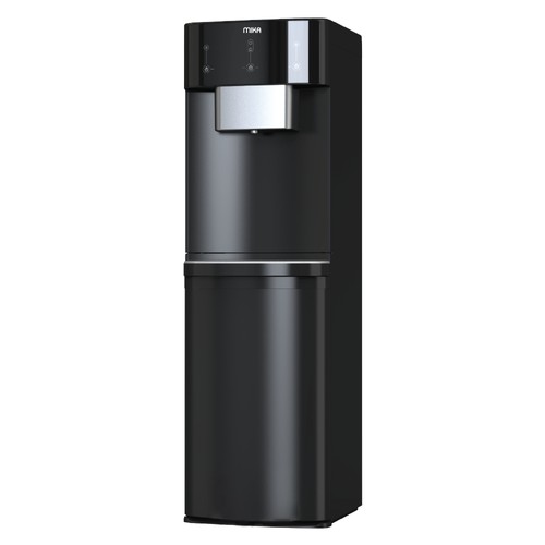 MIKA Water Dispenser, Standing, With Sensor Taps , Bottom Load, Hot & Cold, Compressor Cooling, Black & Silver