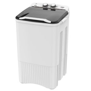 MIKA Washing Machine, 10kg, Semi Auto Single Tub, White