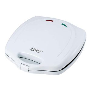 REBUNE 4 Slice Waffle Maker White(RE-5-066)