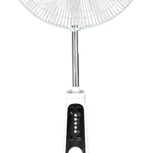 Solstar 18 Inch RECHARGEABLE FAN WITH REMOTE (RFS3008U-WHSS)