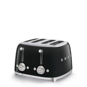 SMEG TSF03BLUK Bread Toaster 4 Slice Black 6F