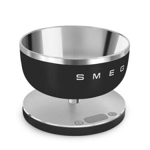 SMEG KSC01BLMWW Digital Kitchen Scale, 5KG Matt Black
