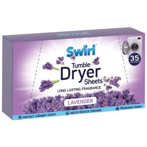 Swirl Tumble Dryer Lavender - 35 Sheets