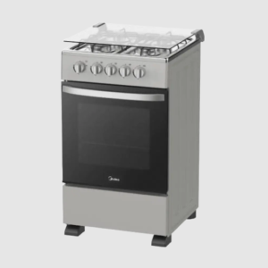 Midea Gas Oven with 4 Gas Burners, 50*60, Black(50TMG4G082-S)