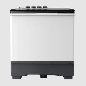Midea Twin Tub Washing Machine, White – 8KG (MT100W80/WG)