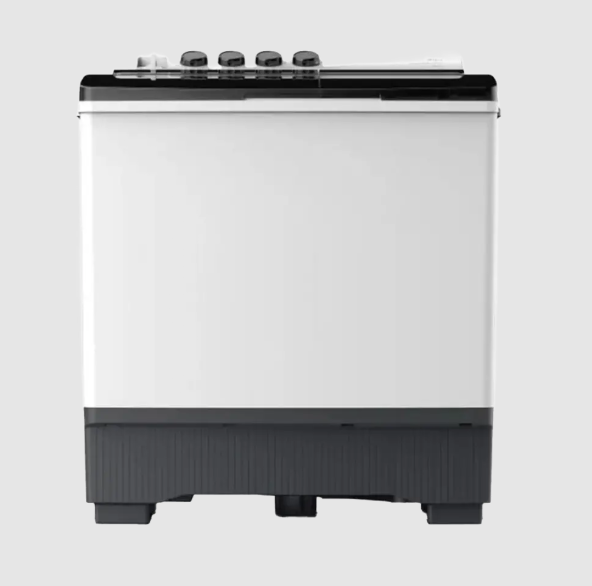Midea Twin Tub Washing Machine, White – 14KG (MT100W140/WG)