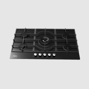 Midea Built-In Gas Hob, 5 Burners, Black(MG90GQ095AL1B-BS)
