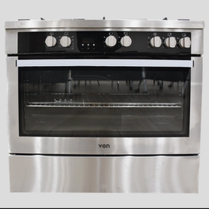Von Cooker 5 Gas – Freestanding Cooker Semi Inox (VCP965072FSX)