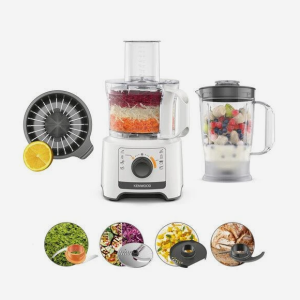 Kenwood Food Processor, White – 800W (FDP31.270GY)