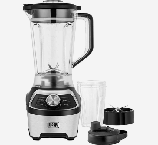 BLACK+DECKER Blender 1.85L Stainless Steel – 1200W (BXH1200-B5)